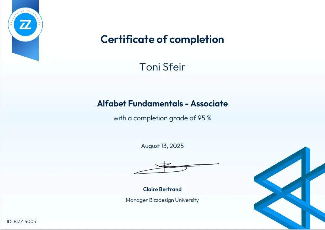 Alfabet EA Professional